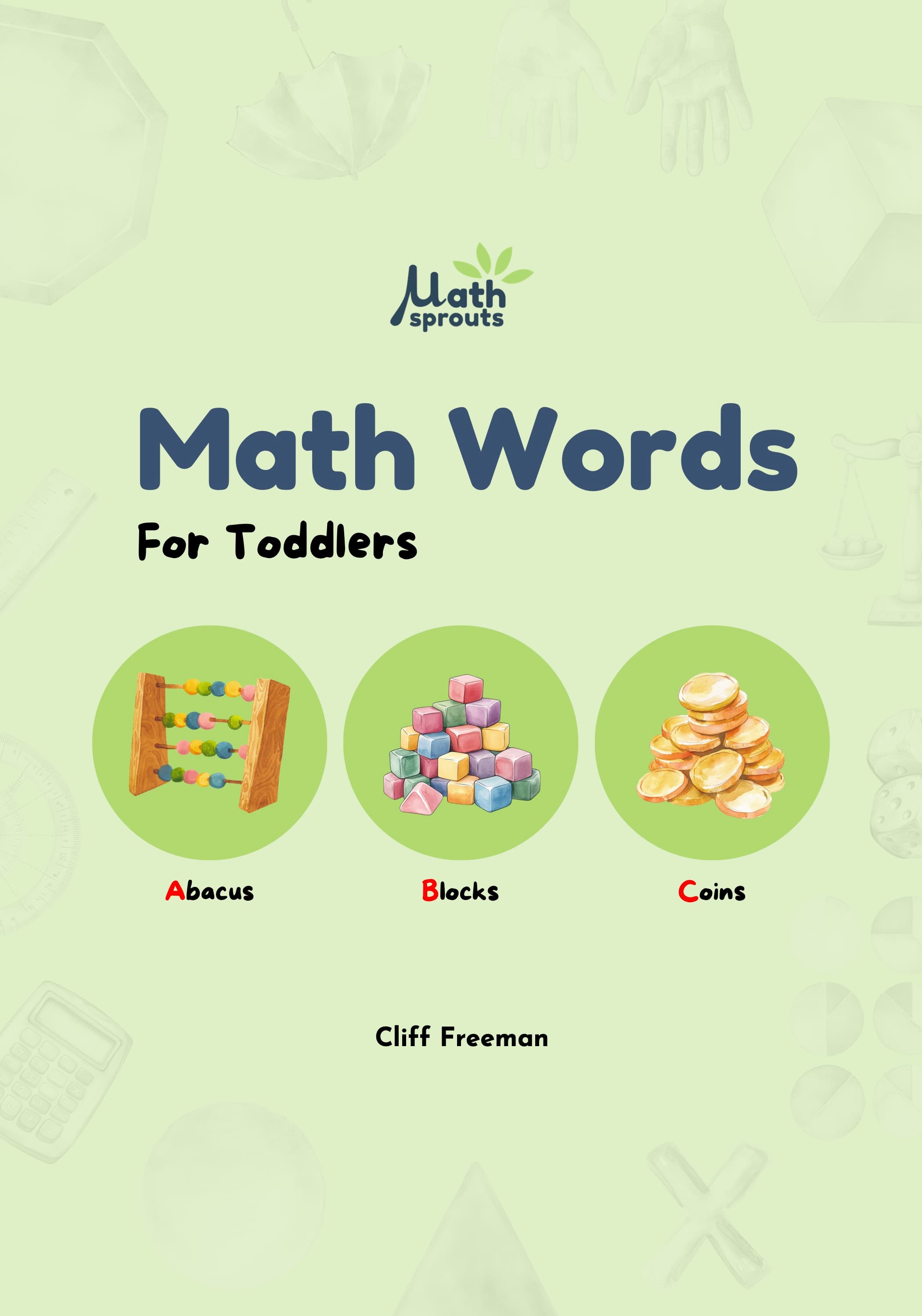 Math Words For Toddlers book cover